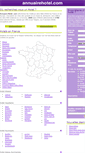 Mobile Screenshot of annuairehotel.com